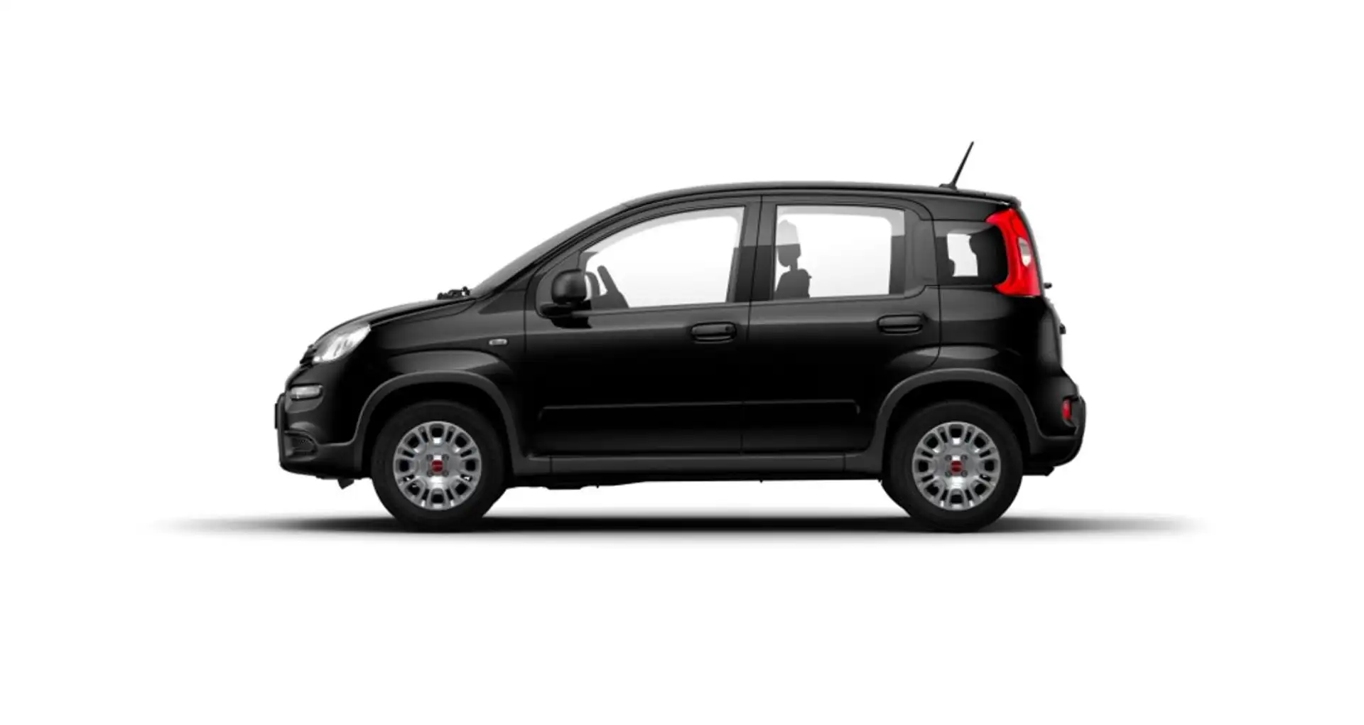 Fiat Panda 1.0 Hybrid 51 KW (70 CV) My 24 Negro - 2