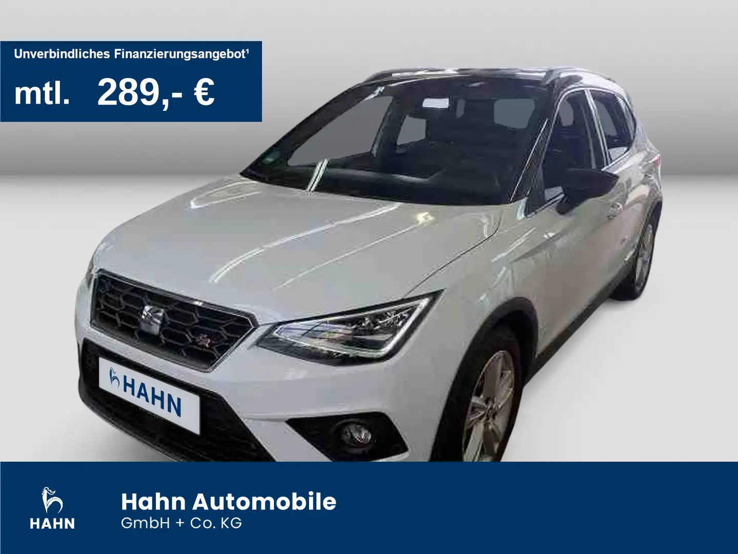 SEAT Arona 1.0TSI DSG FR LED Navi ACC CAM App-Connect Weiß - 1