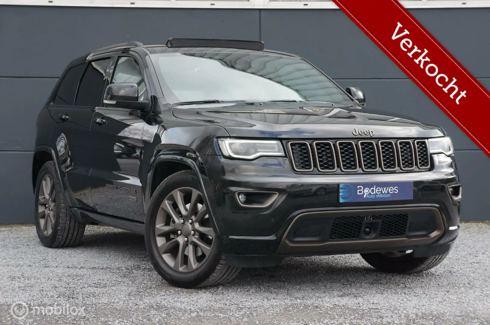 Jeep Grand Cherokee 3.0 CRD 75th Anniversary Ed. Grijs Kent! Negru - 1