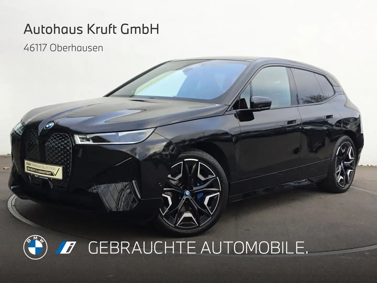 BMW iX xDrive40 SPORTPAKET+LAER+PANO SKY+AHK+KAMERA+ACC Schwarz - 2