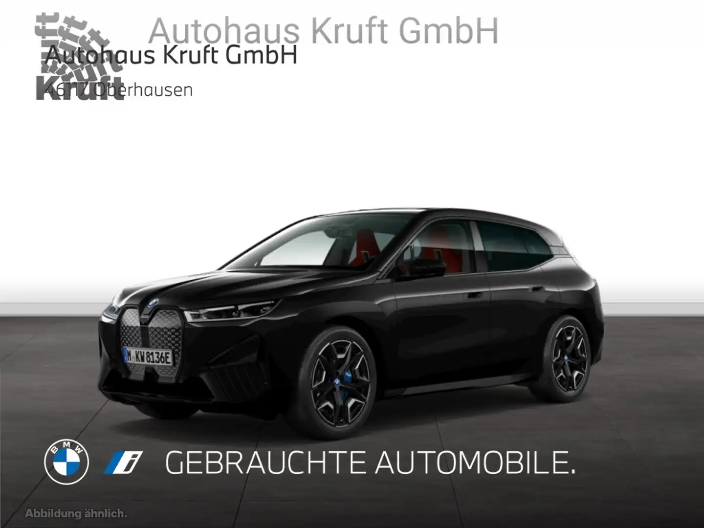 BMW iX xDrive40 SPORTPAKET+LAER+PANO SKY+AHK+KAMERA+ACC Schwarz - 2