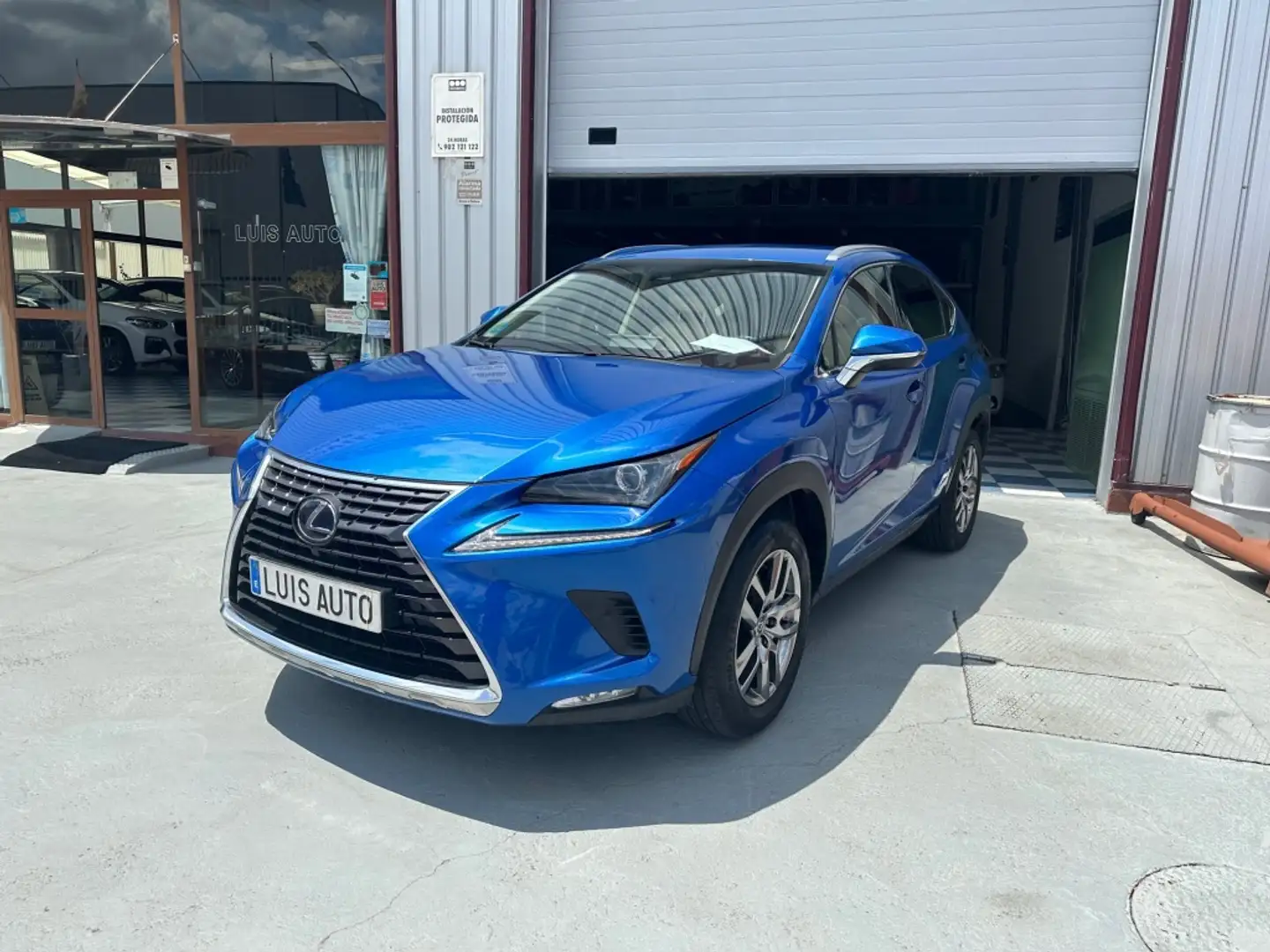 Lexus NX 300 300h Executive 4WD Blauw - 2