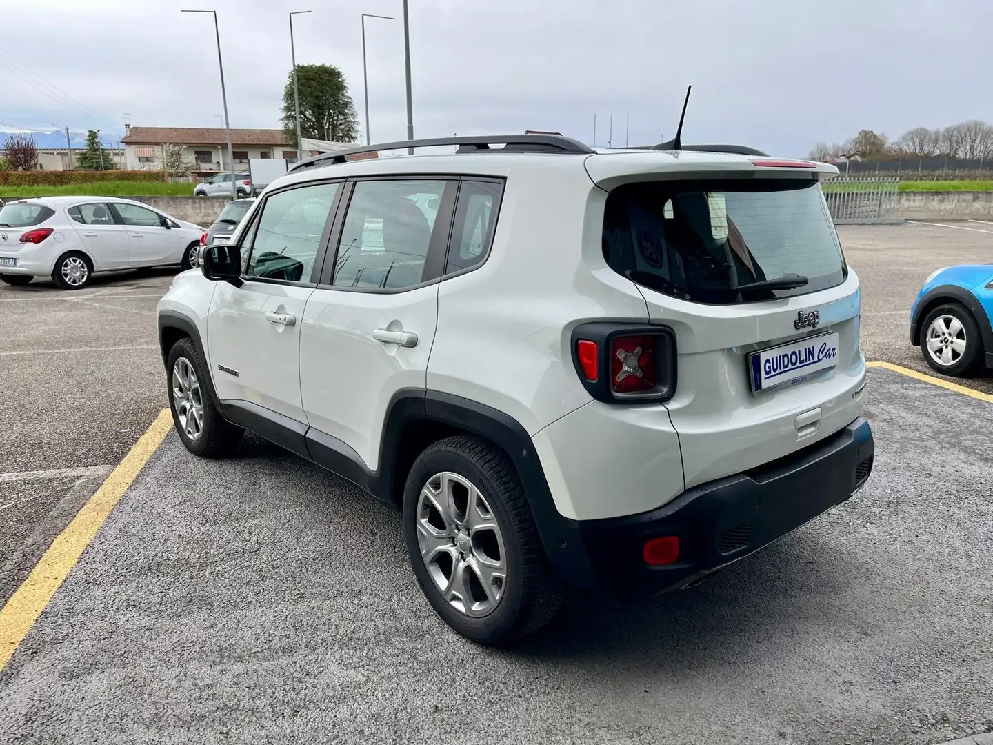 Jeep Renegade 1.6 mjt Limited 120cv AUTOM SENS ANT POST NEOPATEN Wit - 2