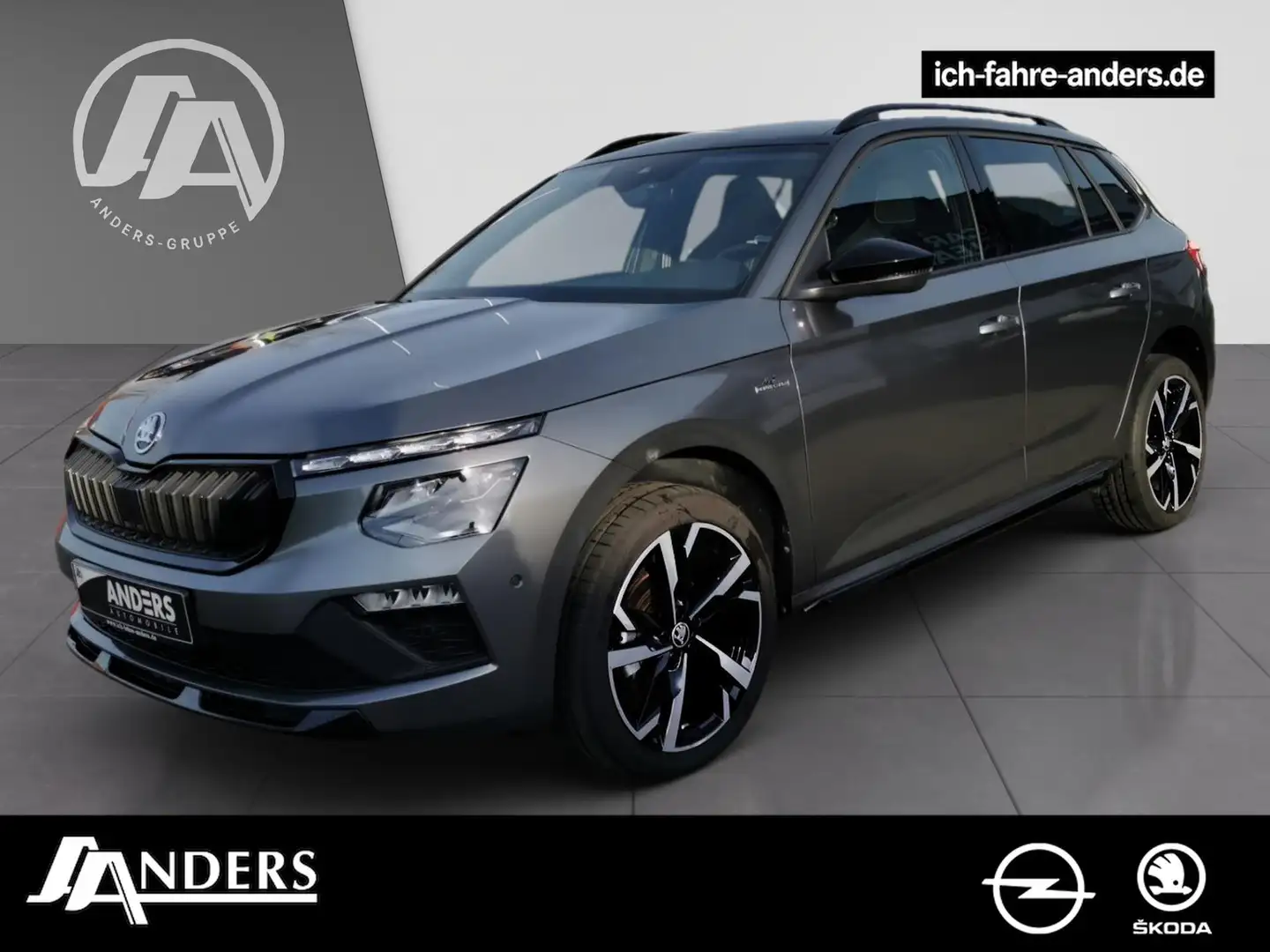 Skoda Kamiq Monte Carlo 1.5 TSI SHZ+Pano+PDC+WSS heizb Grau - 1