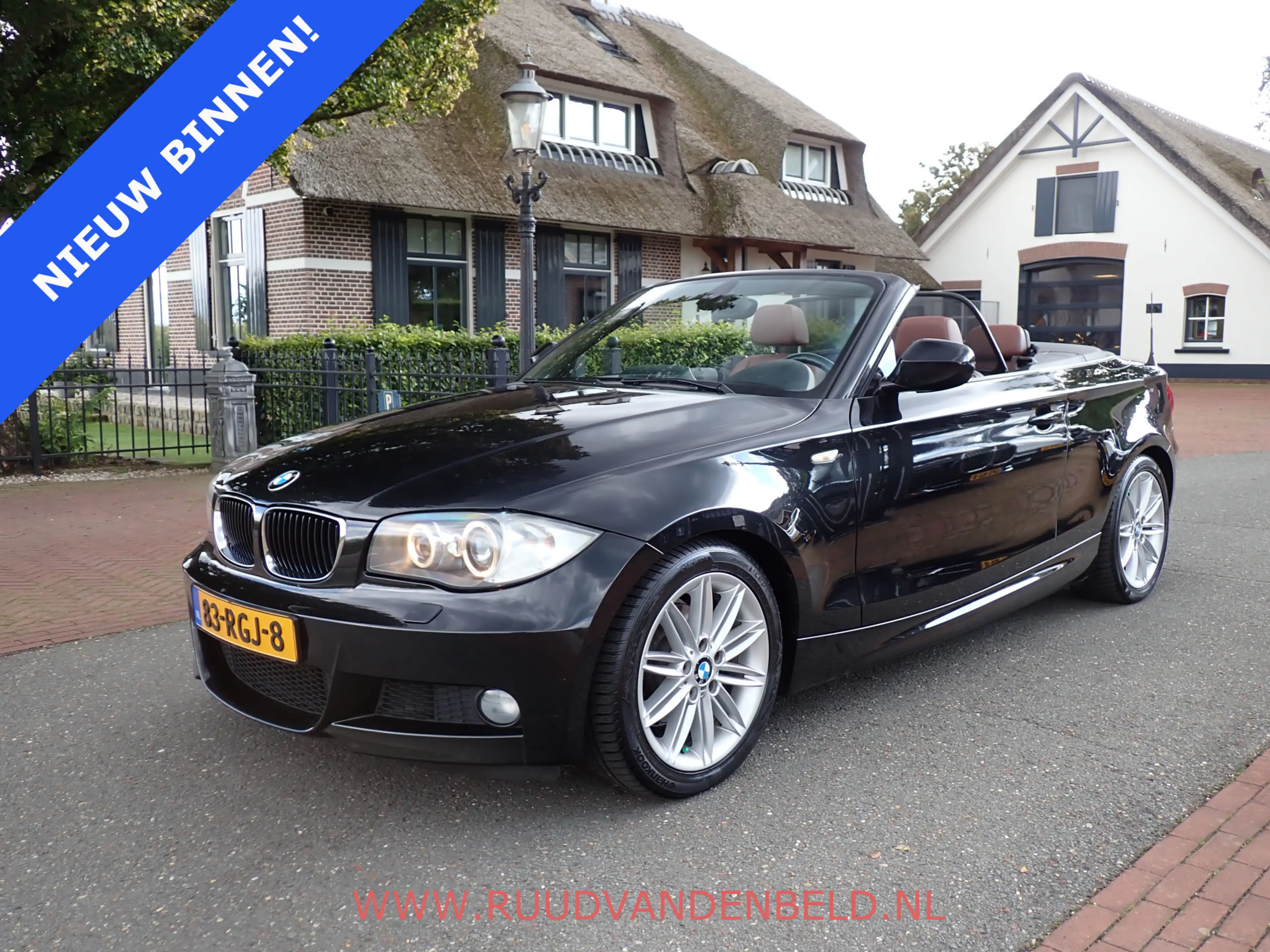BMW 118 1-serie Cabrio 118i M-Pakket LEDER / STOELVERWARMI