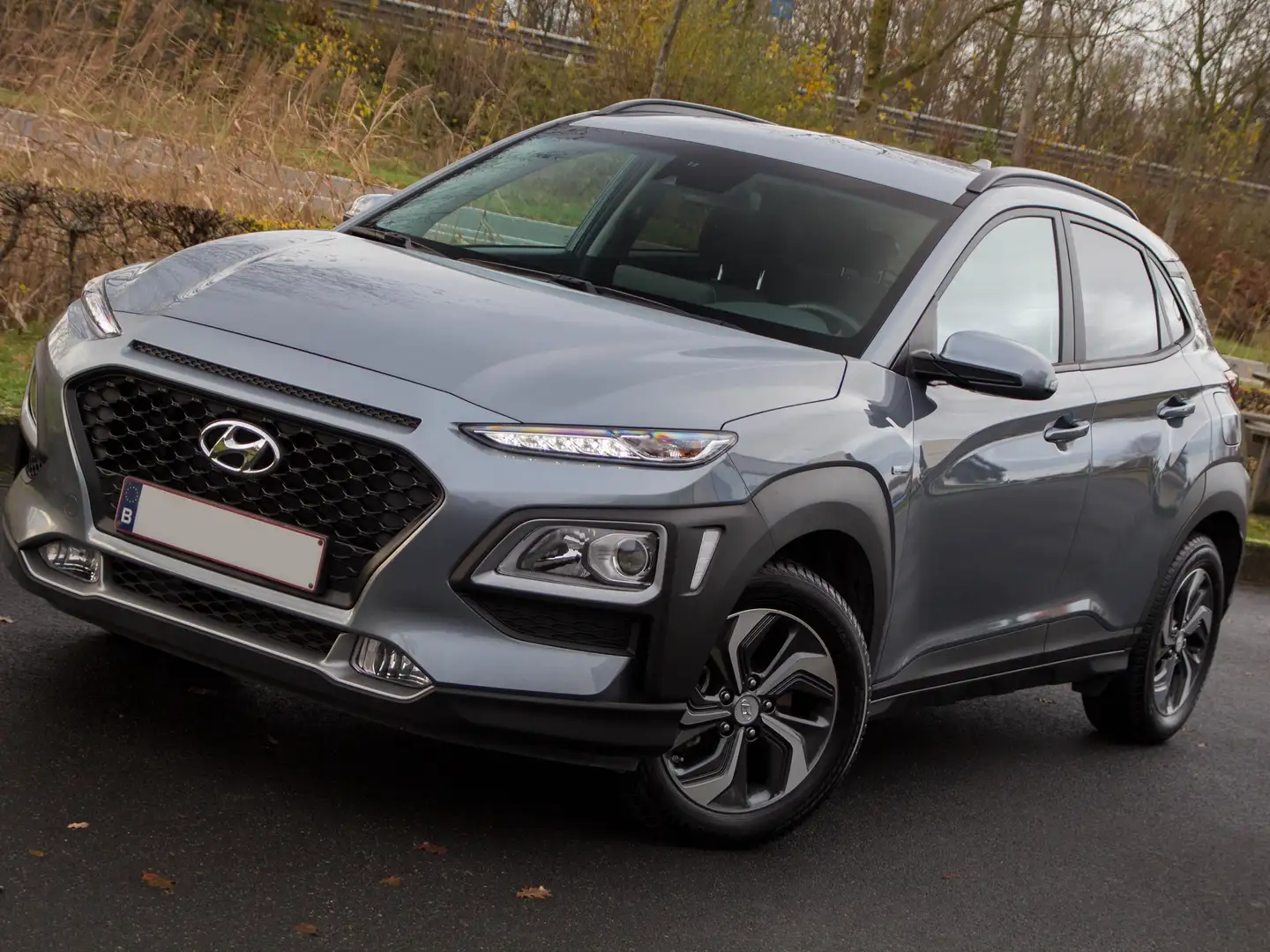 Hyundai KONA Kona 1.6 GDI DCT Hybrid Blauw - 2