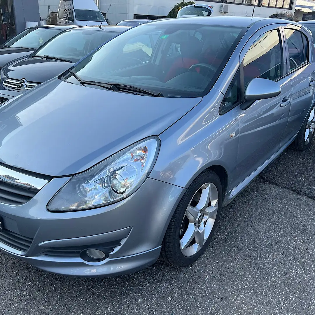 Opel Corsa GSI-aus der Schweiz verzollt-Scheckheft Grau - 1