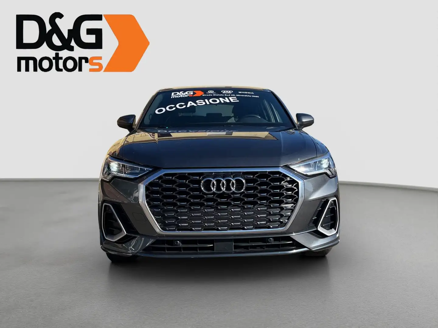 Audi Q3 SPB 35 TDI S tronic S line edition Grigio - 2