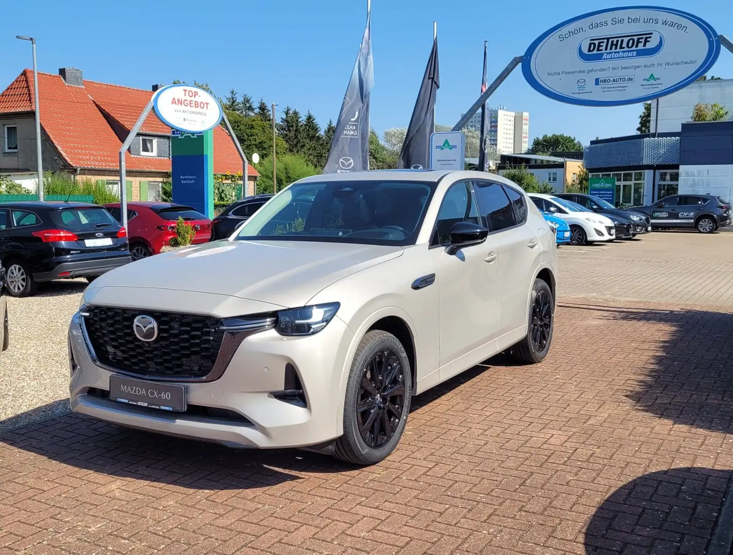 Mazda CX-60 e-SKYACTIV-D 254 HOMURA Beige - 1