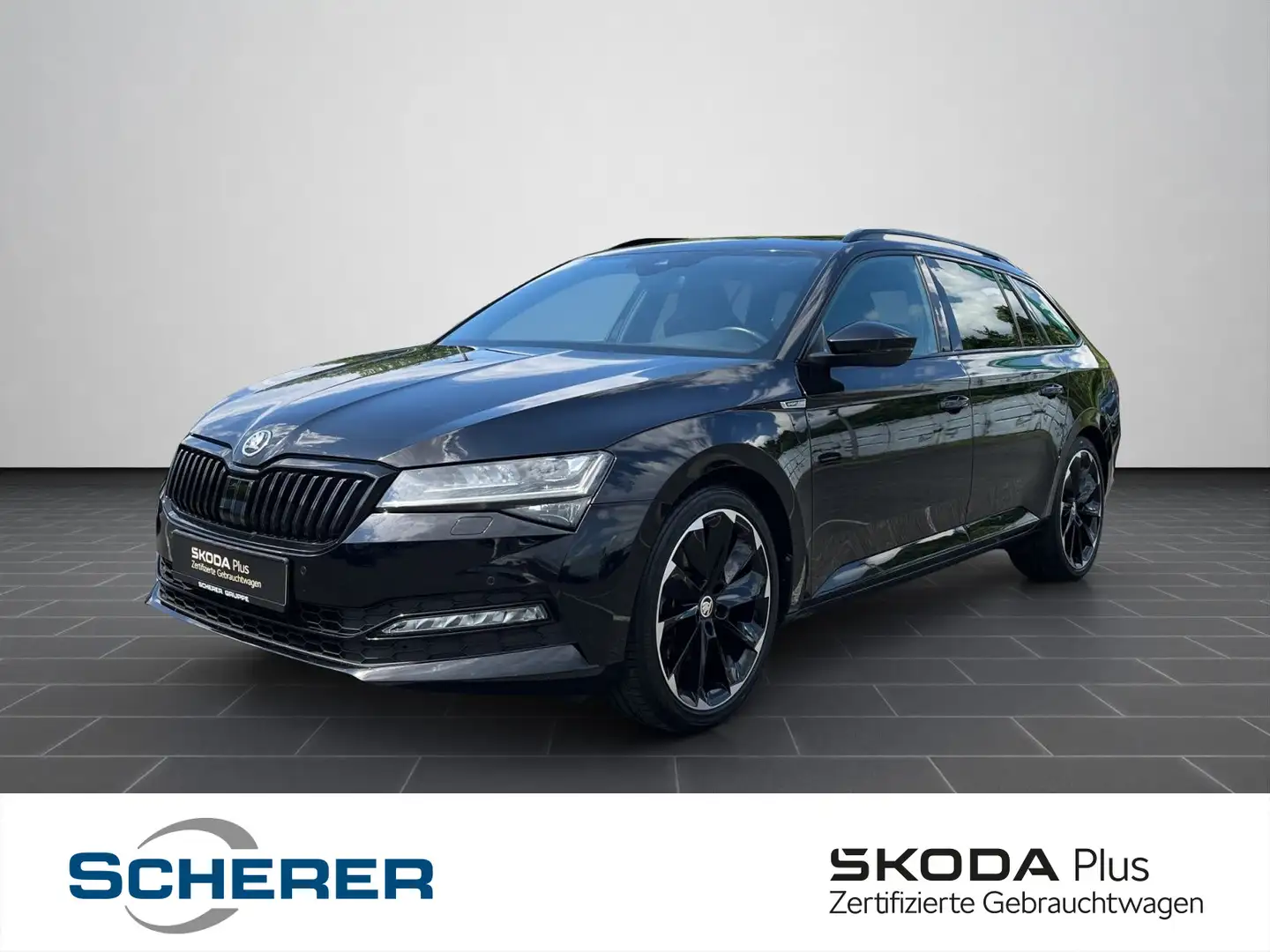 Skoda Superb Combi Sportline 1,5 TSI DSG NAVI MATRIX-L Schwarz - 1