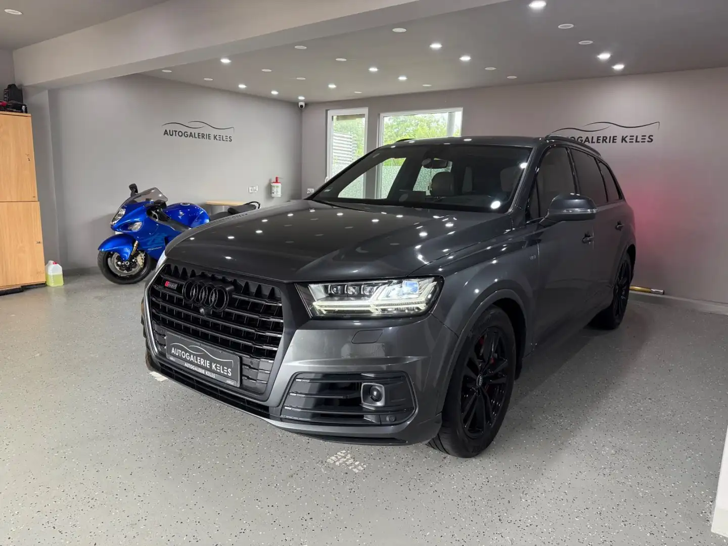 Audi SQ7 4.0 TDI quattro STHZ*SPUR*SOFT*VIRTUAL Grigio - 2