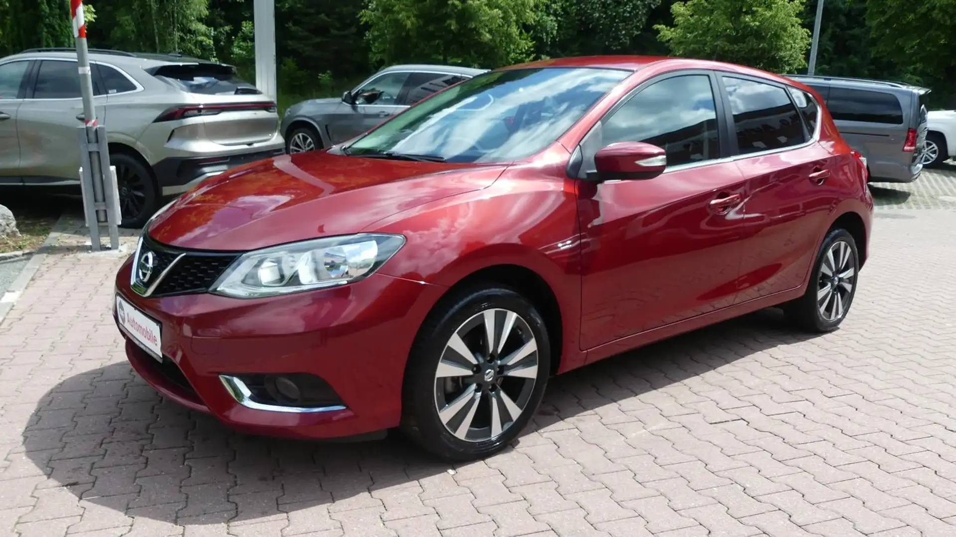 Nissan Pulsar 1.2*Klimaauto*Sitzhzg*Navi*Kam Rot - 1