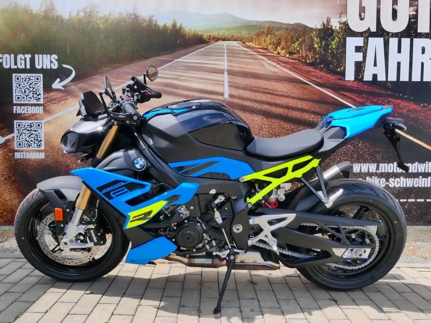 BMW S 1000 R 3Pakete+Sport+Akra Blu/Azzurro - 1