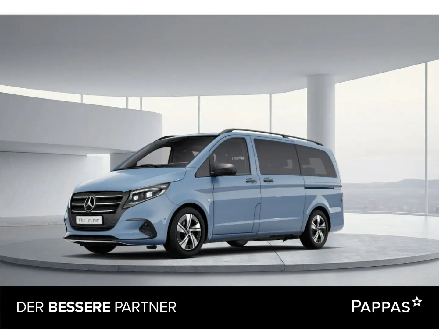 Mercedes-Benz Vito 116 CDI Kombi 4x4 PRO Lang AHK 2,5t 9 Sitze Blau - 1
