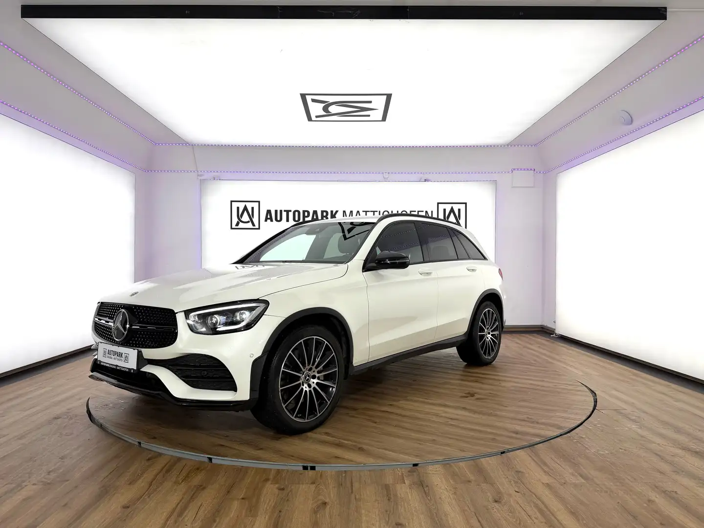 Mercedes-Benz GLC 220 d 4Matic Aut. *AMG-LINE*MEMORY*BURMESTER* Blanc - 2