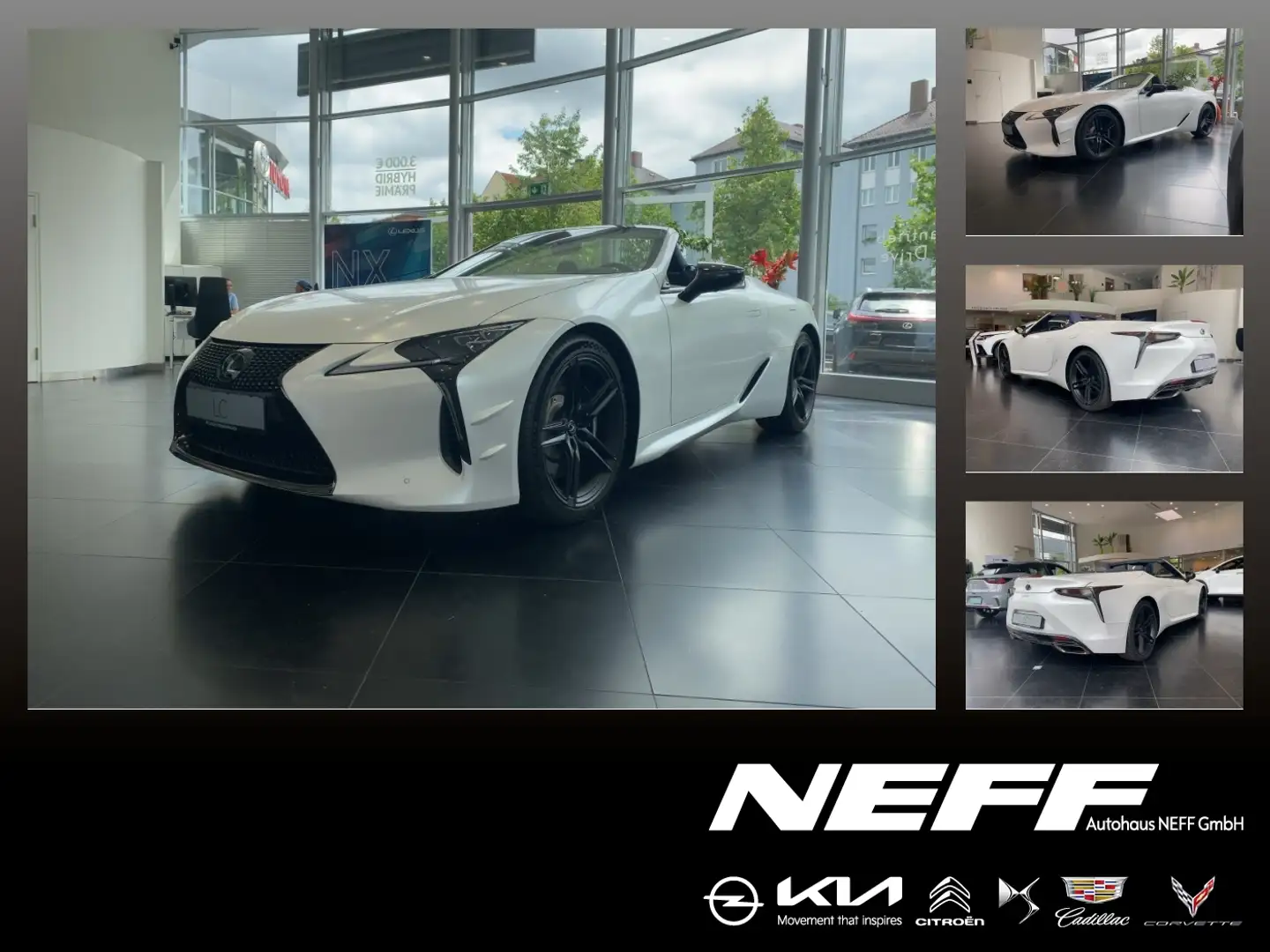 Lexus LC 500 Cabrio Ultimate Edition NUMMER  #41 Blanc - 1