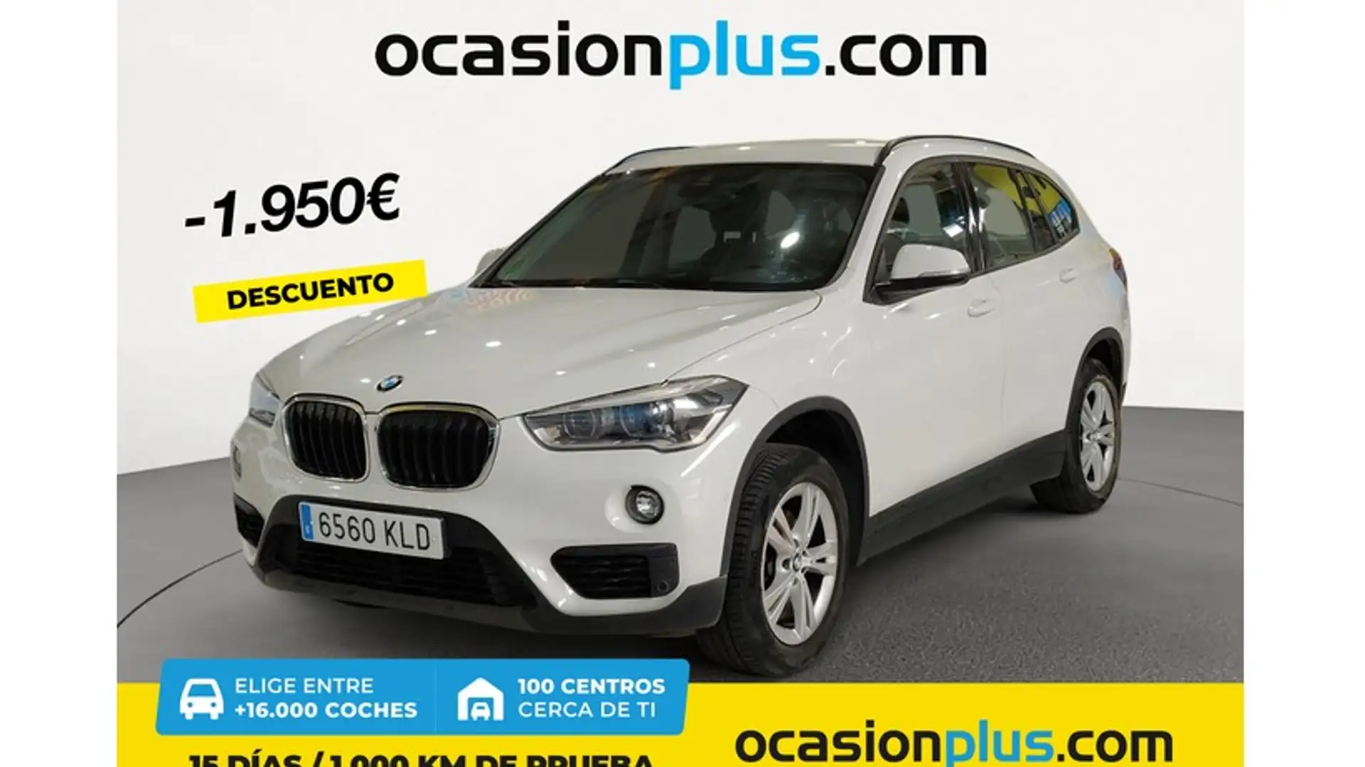BMW X1 sDrive 18dA Blanc - 1