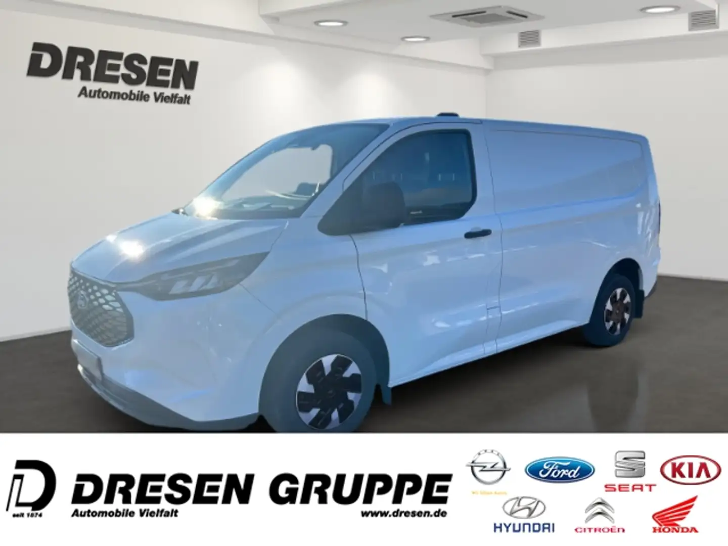 Ford Transit Custom Trend 320 L1 ELEKTRO 218PS** 0 % Fi Weiß - 2