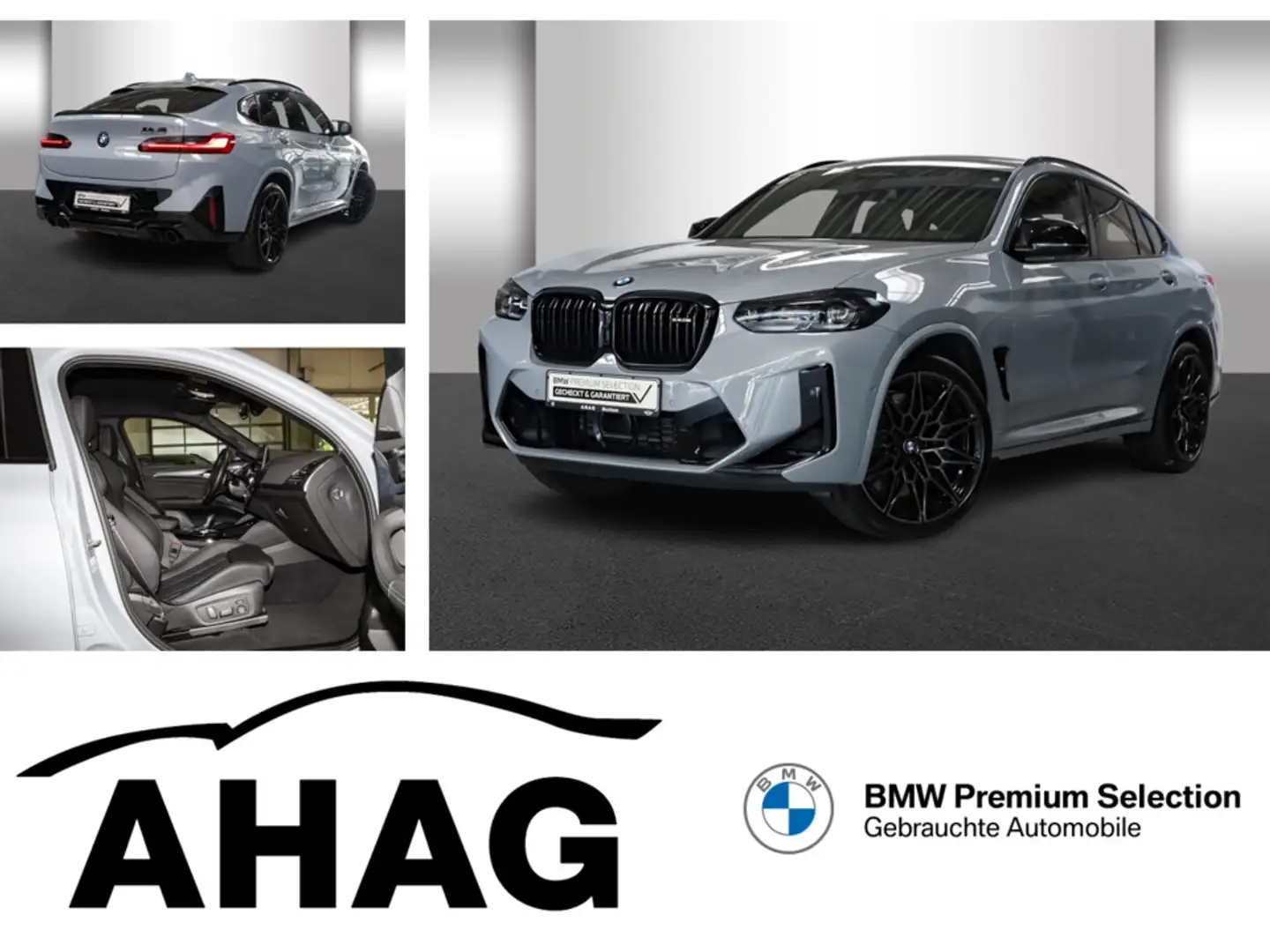 BMW X4 M COMPETITION AT Competition Paket Head-Up Grau - 1