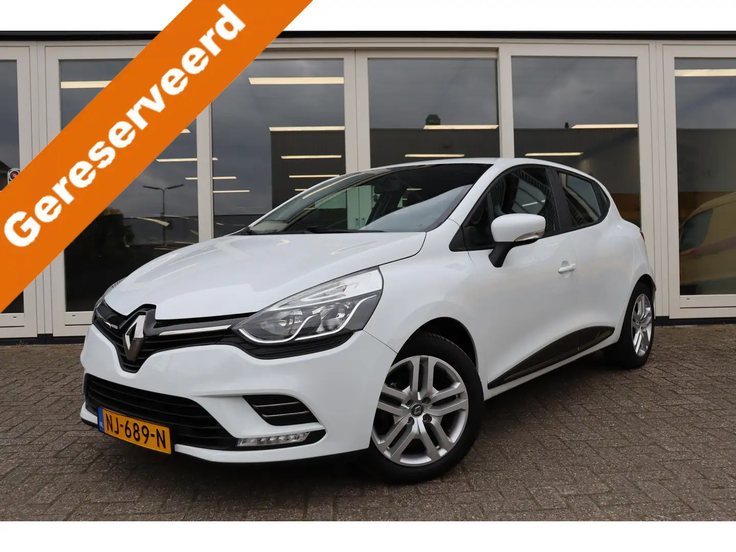 Renault Clio 0.9 TCe, Cruise Control, Airco, Navigatie, Prijs I Bianco - 1