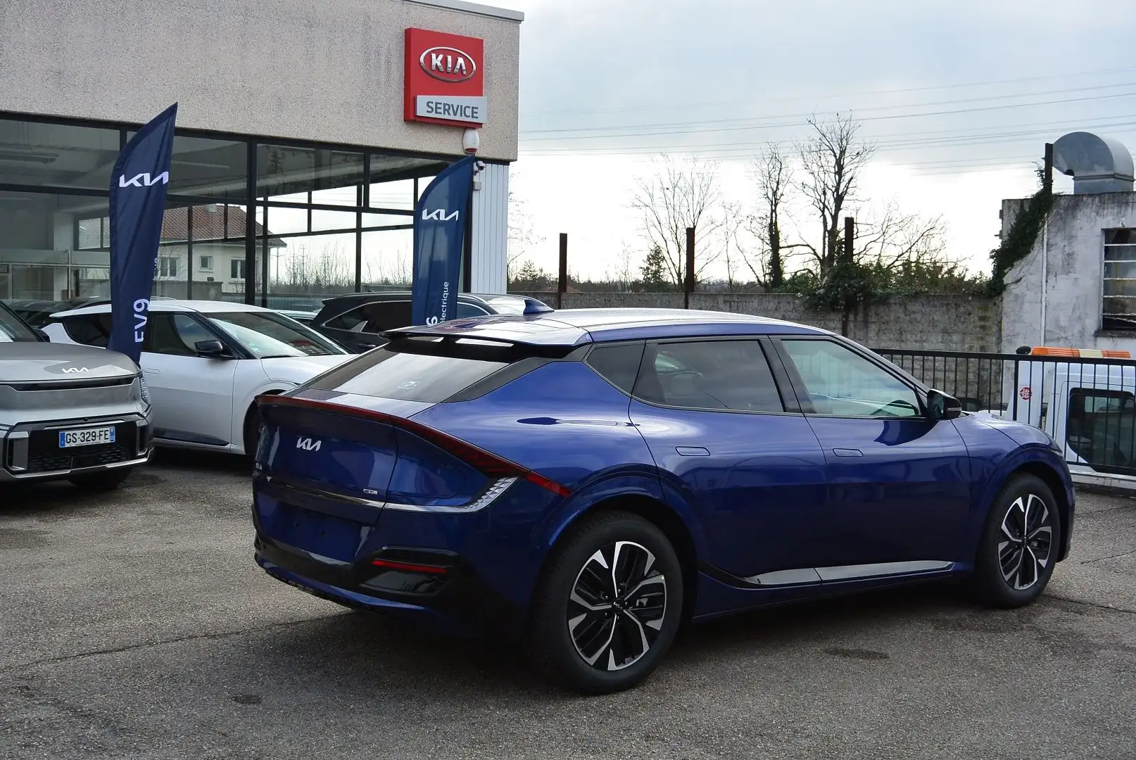 Kia EV6 229CH GT-LINE 2WD PAC V2L Bleu - 2