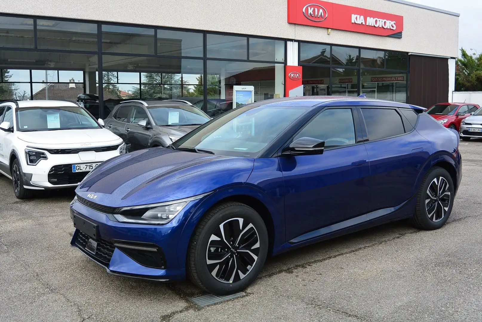 Kia EV6 229CH GT-LINE 2WD PAC V2L Bleu - 1