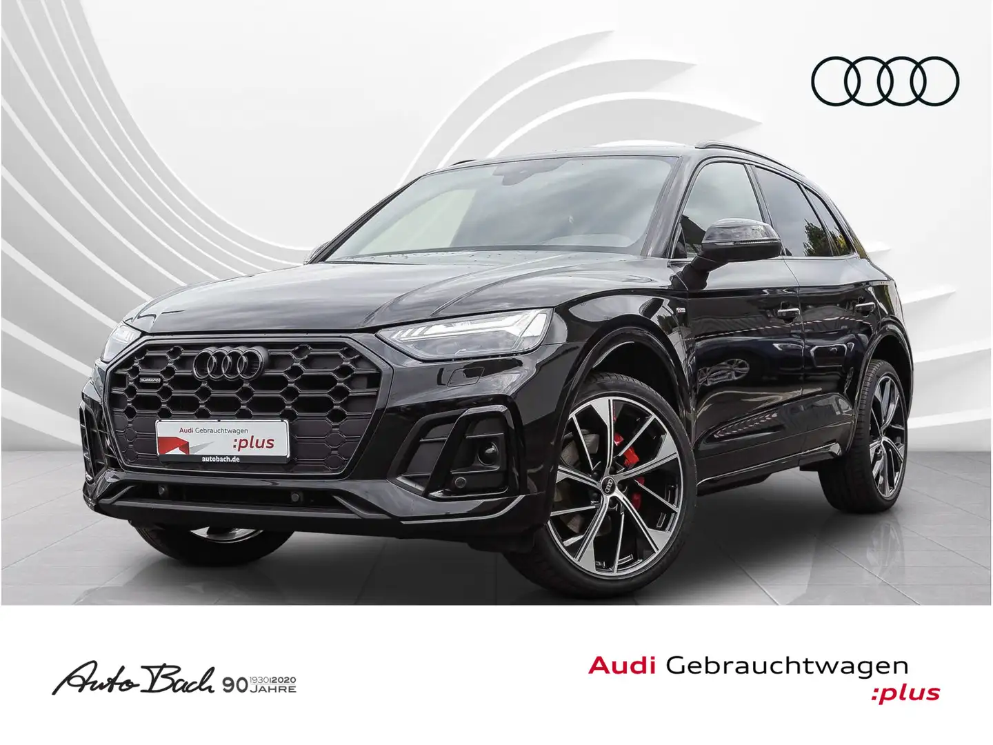 Audi Q5 S line 40TDI qu Stronic Navi LED HuD virtual Noir - 1