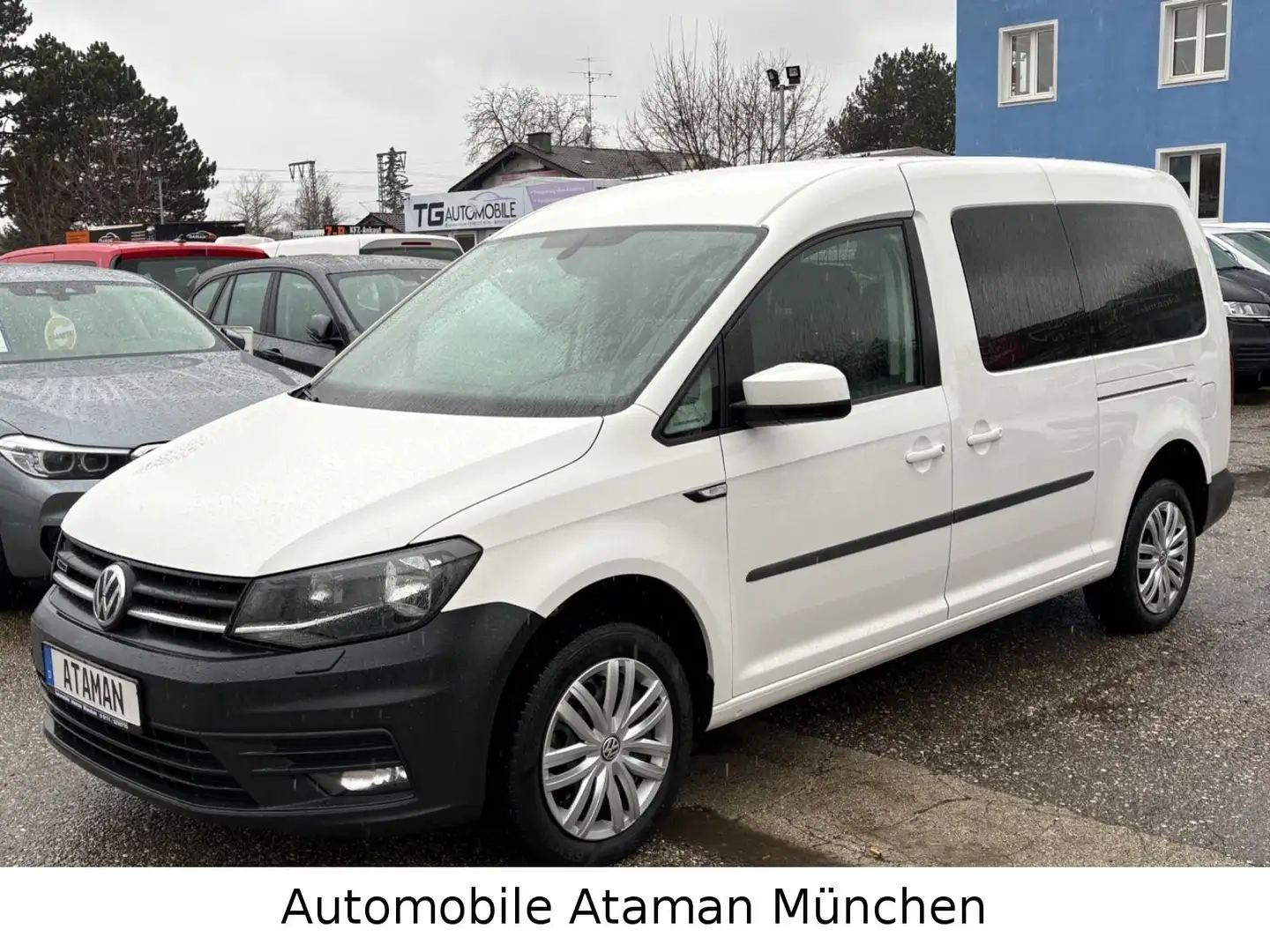 Volkswagen Caddy Maxi 2.0 TDI *4Motion* 5-Sitze Klima Navi Bílá - 2