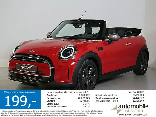 MINI Cooper Cabrio Classic Trim DKG Navi LED Sitzh.