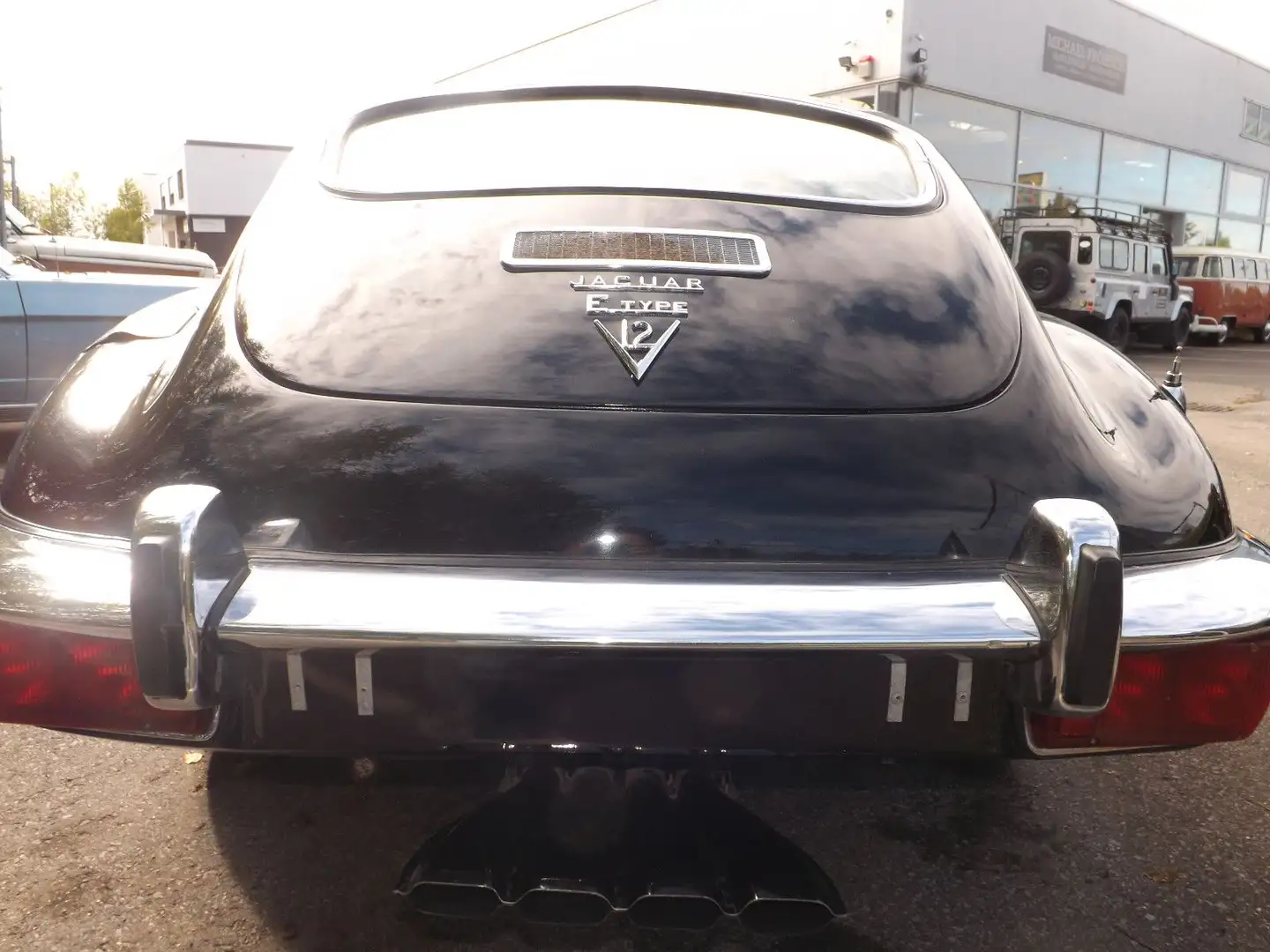 Jaguar E-Type V12 Serie 3 Coupé-PERFEKTES VIELZWECKAUTO Schwarz - 2