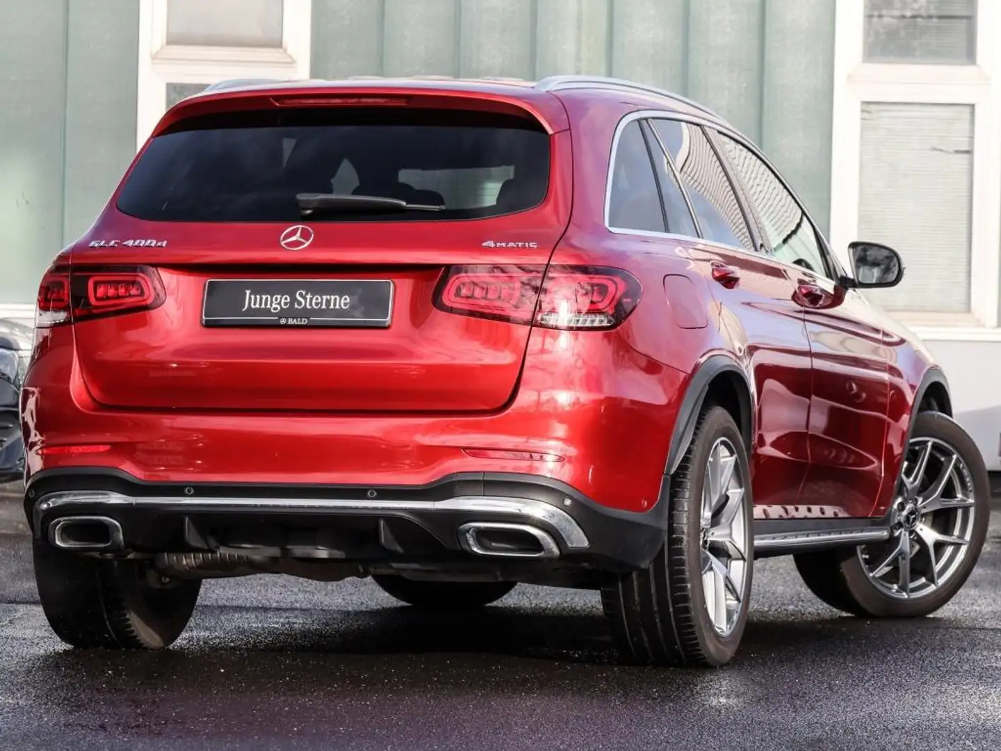 Mercedes-Benz GLC 400 d 4M AMG-Sport/Pano/Burm/AHK/MLB/Cam/20" Rouge - 2