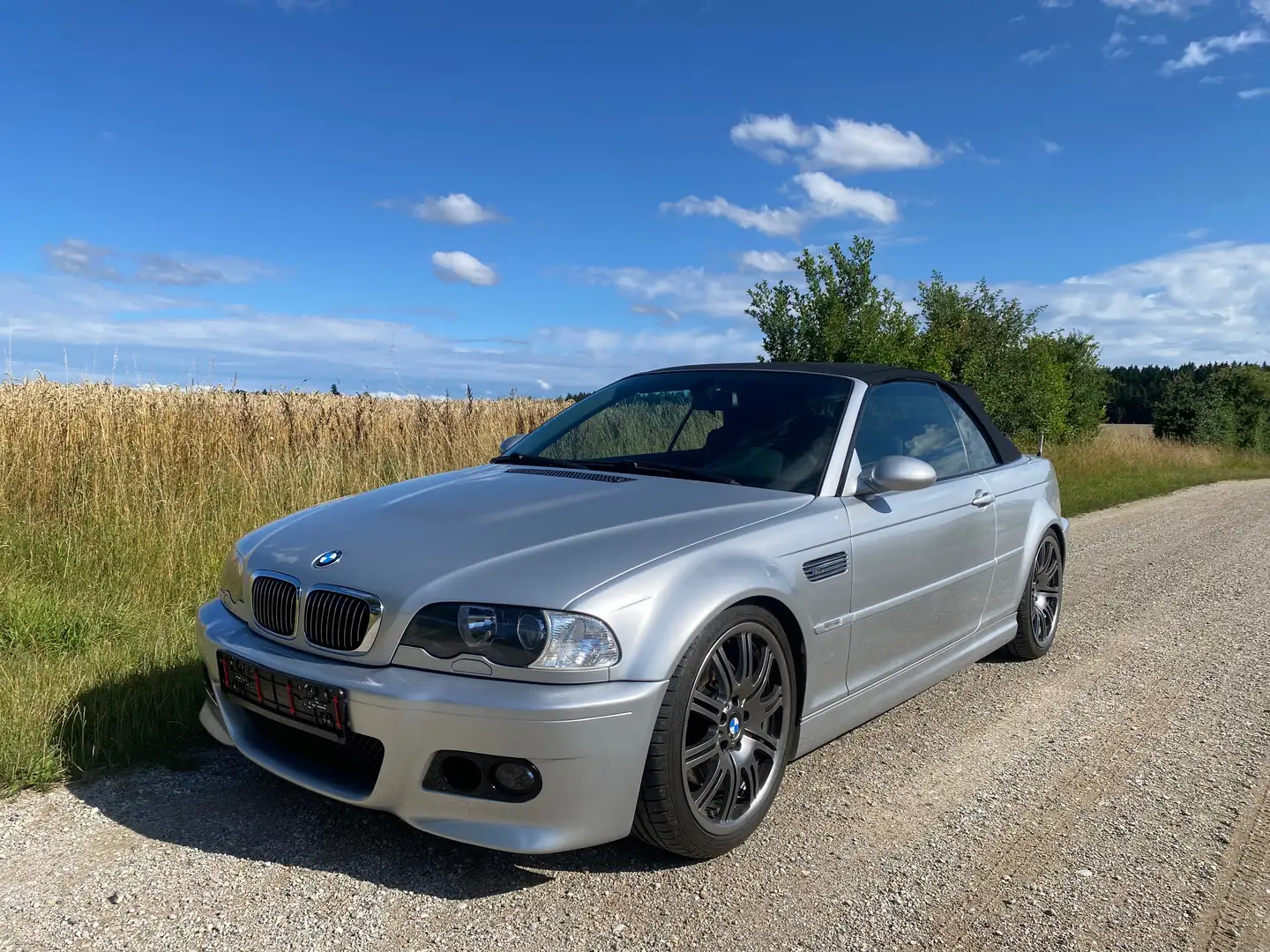 BMW M3 Cabrio SMG, top gepflegt Silber - 1