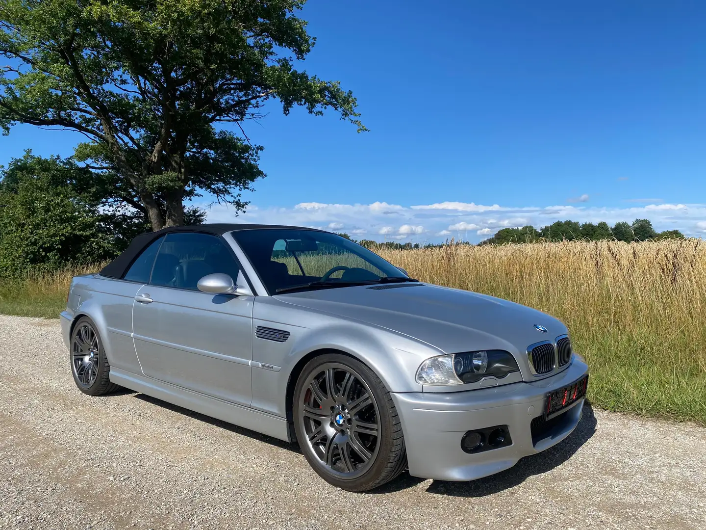 BMW M3 Cabrio SMG, top gepflegt Silber - 2