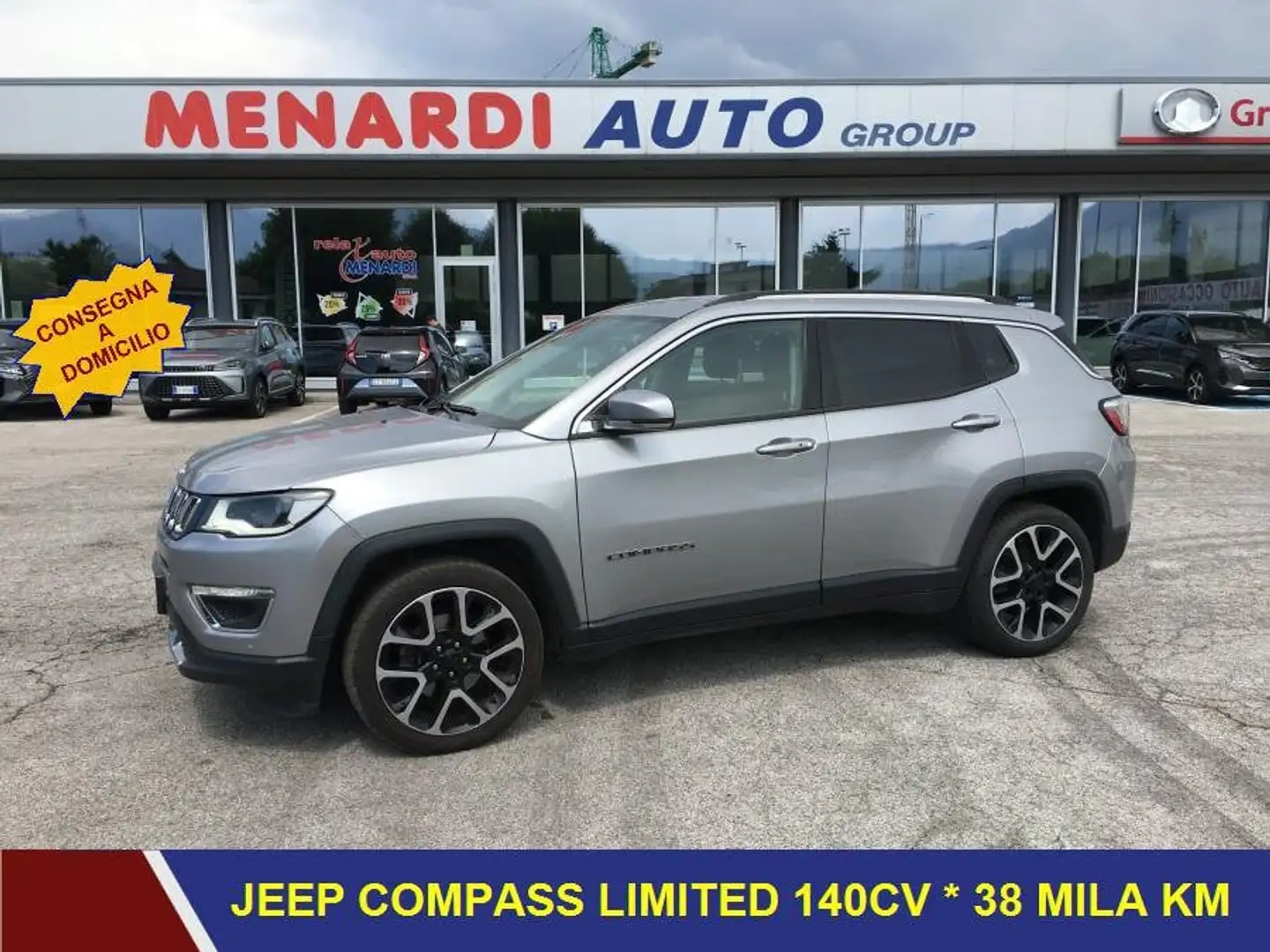 Jeep Compass 1.4 M.Air 140cv Limited CERCHI 19"+NAVI+CAMERA Grigio - 1