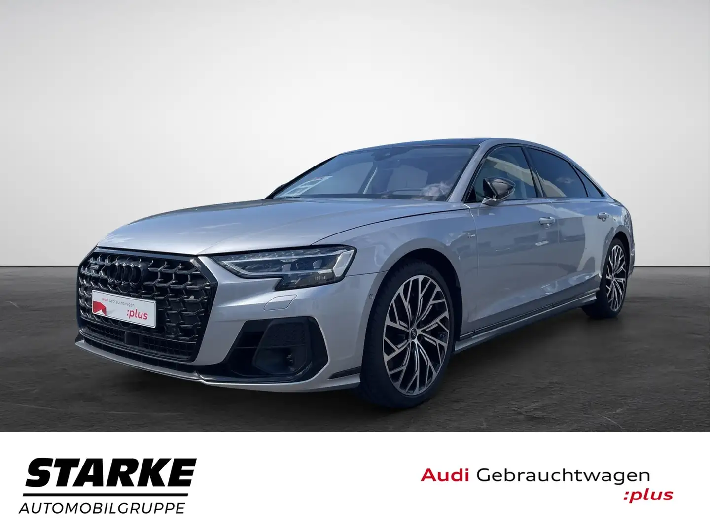 Audi A8 60 TFSI Lang tiptronic quattro Silber - 1