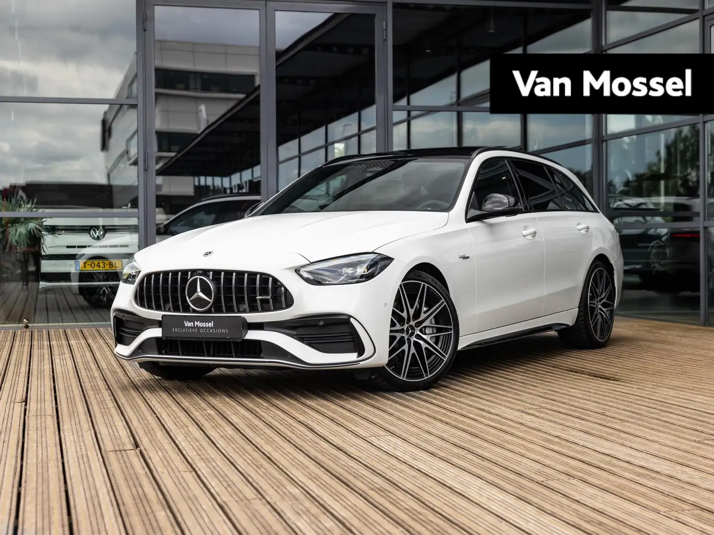 Mercedes-Benz C 43 AMG Estate 4MATIC | 20 INCH | NIGHTPAKKET | PANORAMA/S Blanco - 1