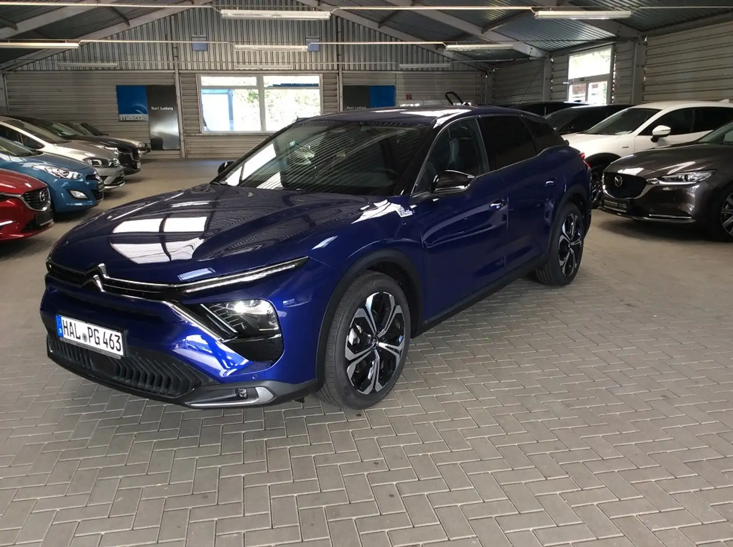 Citroen C5 X PureTech180 S&S EAT8 Shine Blau - 2