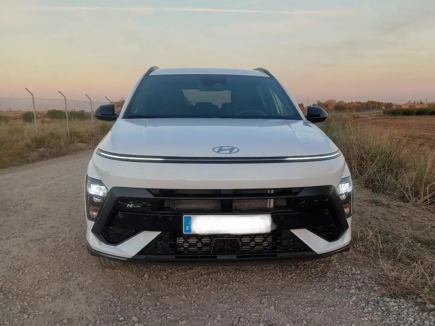 Hyundai KONA Kona 1.0 TGDI Nline 4x2 Nline Blanco - 1