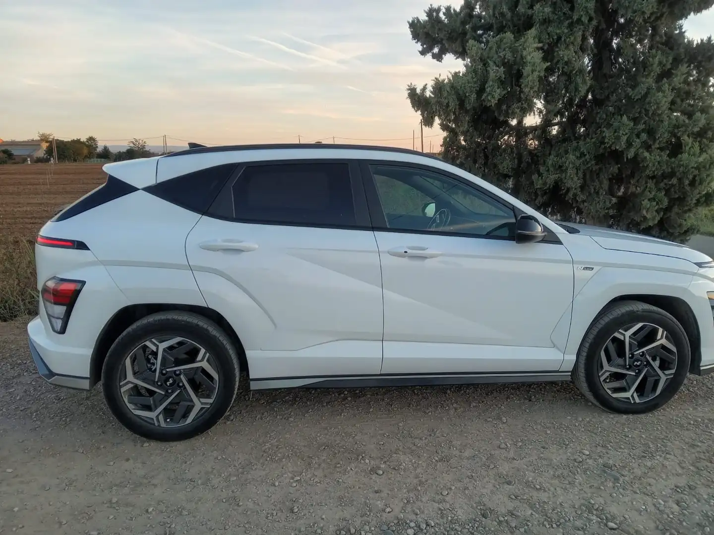Hyundai KONA Kona 1.0 TGDI Nline 4x2 Nline Blanco - 2