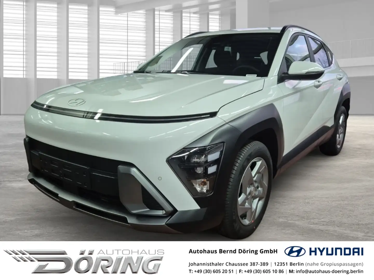 Hyundai KONA Trend 1.6 Turbo Schaltwagen 138PS elektr.Heckklapp Blanco - 1