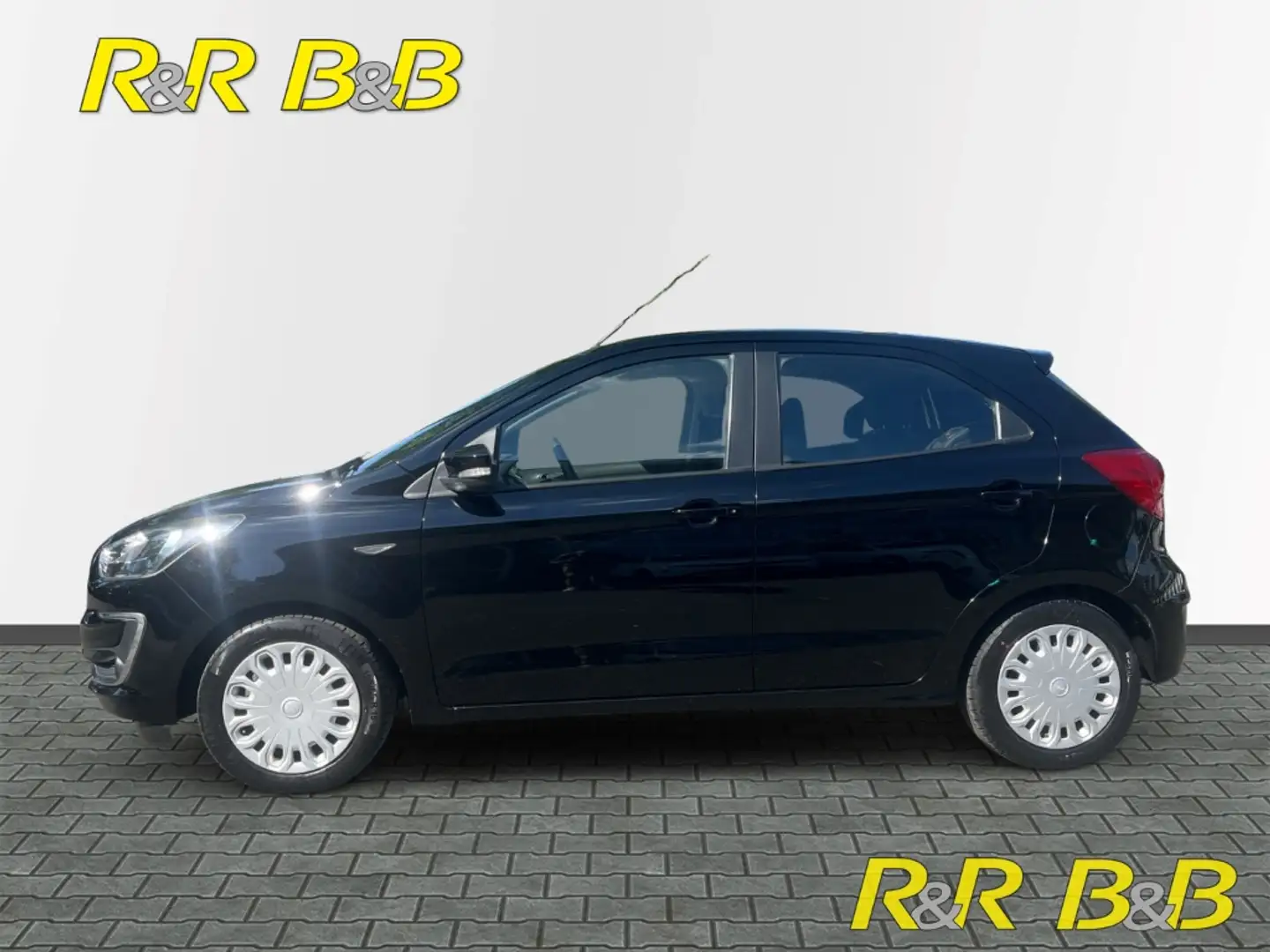 Ford Ka/Ka+ Black White 1.2 Ti-VCT SHZ+KLIMA+BT+FSE+NSW Schwarz - 2