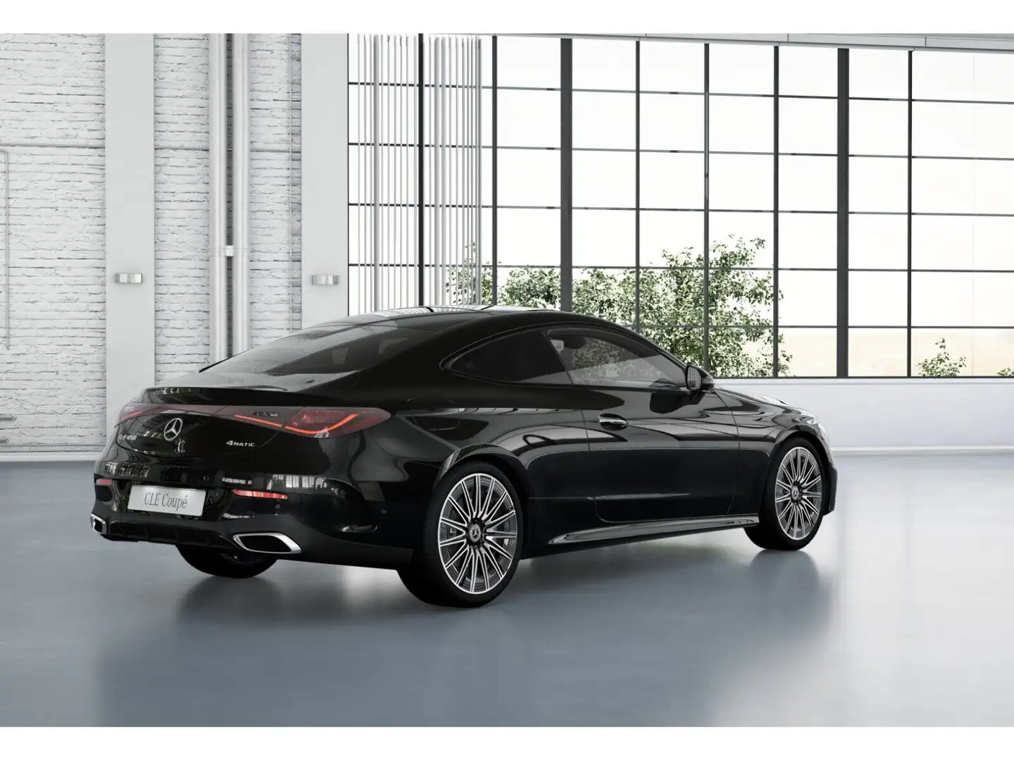 Mercedes-Benz CLE 450 4M Coupé AMG +360°+LEDER+DIST+NIGHT+PANO Zwart - 2