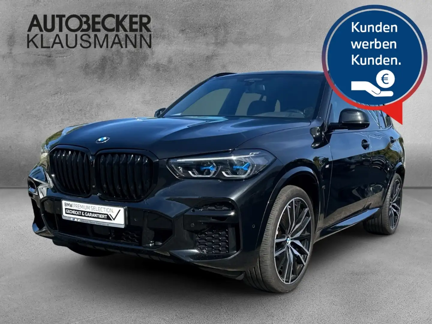 BMW X5 xDRIVE 40d M SPORT LC PROF HuD AHK KAMERA 360° Zwart - 1