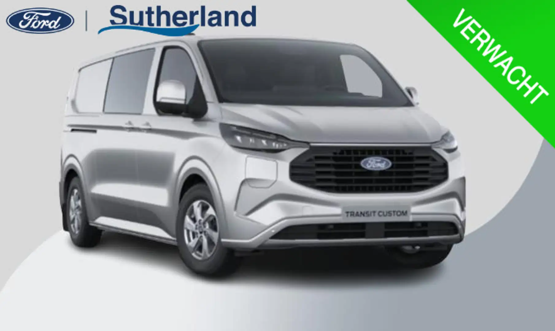 Ford Transit Custom 320 2.5 PHEV L2H1 Limited DC 233pk | Dubbele Cabin Grau - 1