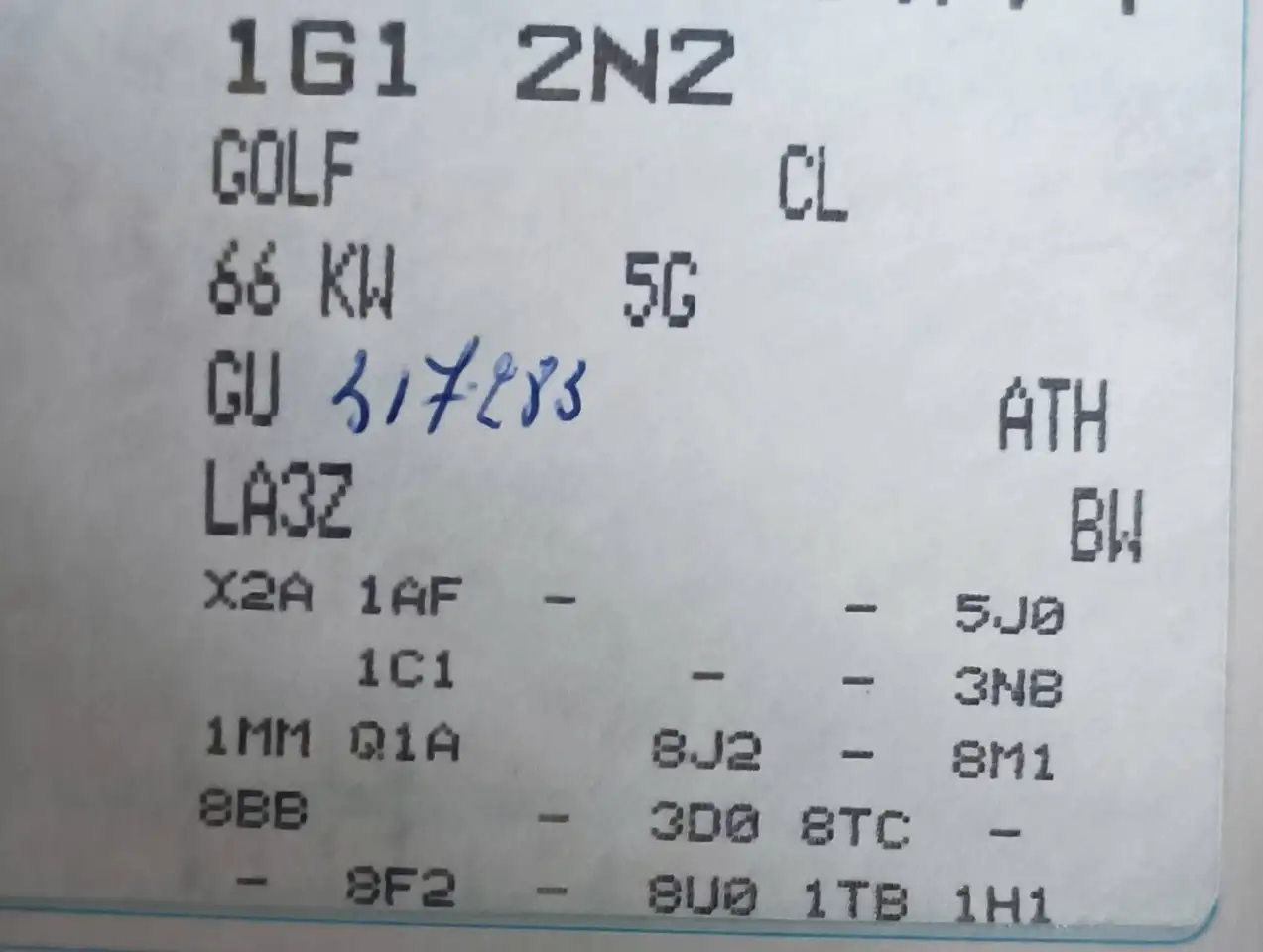 Volkswagen Golf 2 GL, foto 11