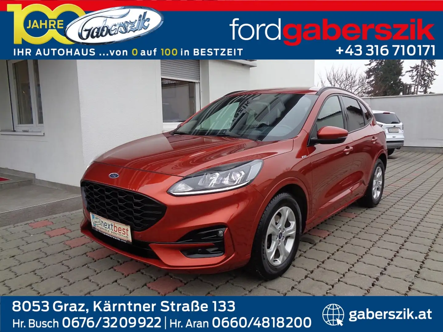 Ford Kuga 1,5 EcoBlue ST-Line Orange - 1