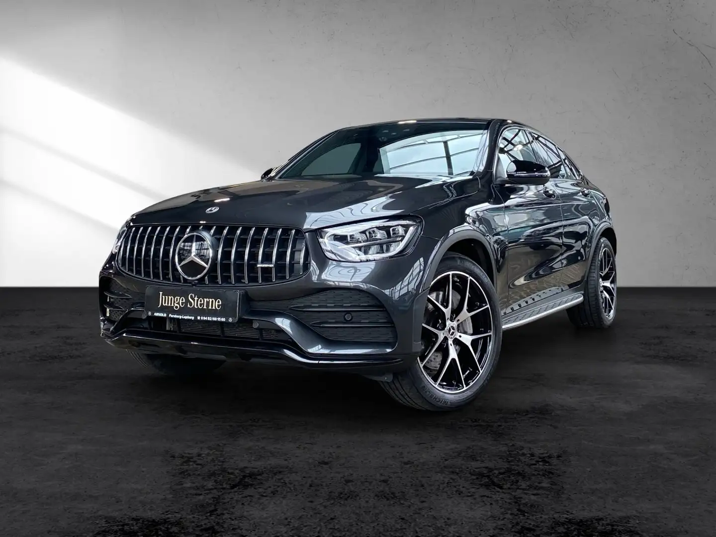 Mercedes-Benz GLC 400 GLC 400 d 4M Coupe AMG L. Night AHK Distr Memory Gri - 2
