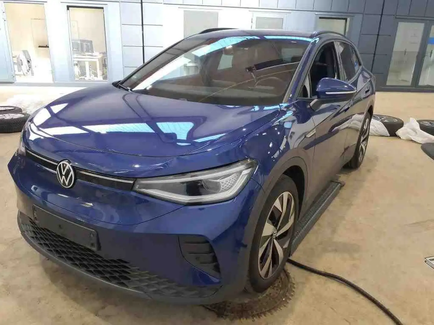 Volkswagen ID.4 PRO PERF. 82kWh +WÄPU +AHK +CARPLAY +20" +RKAM +I Blau - 2