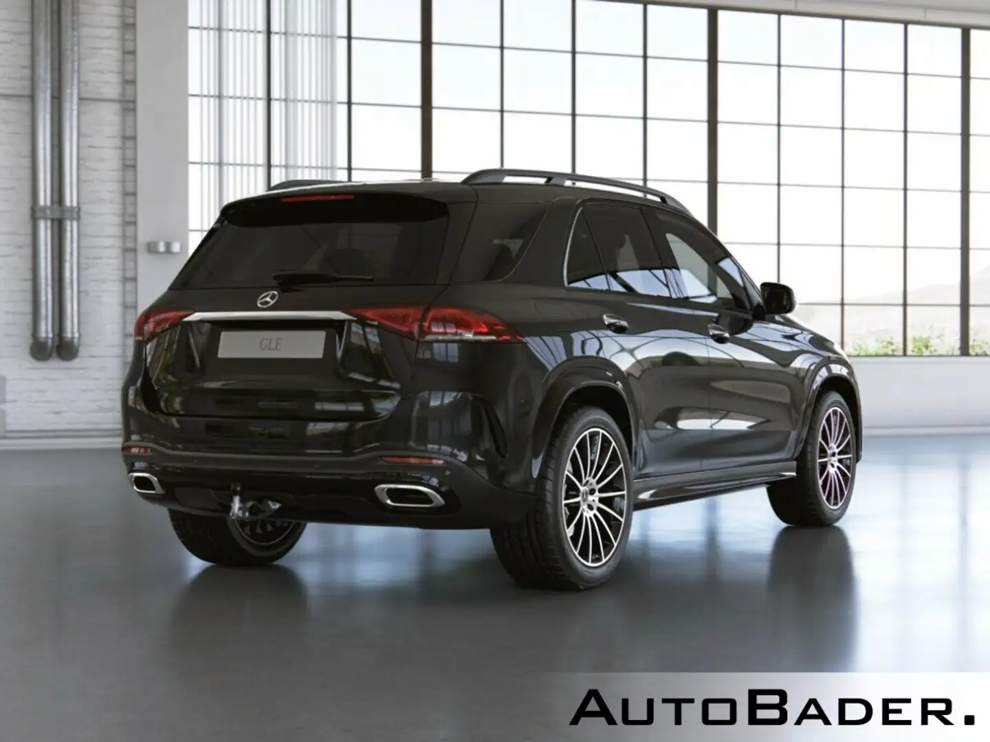 Mercedes-Benz GLE 300 GLE 300 d 4M AMG DISTR PSD MBeam AHK KGo AIRMATI Schwarz - 2