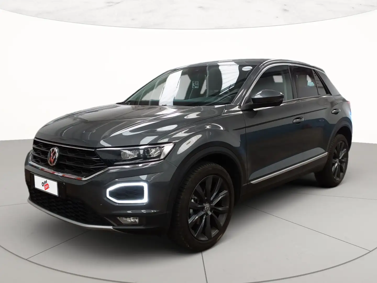 Volkswagen T-Roc 1.5 tsi advanced Grigio - 1